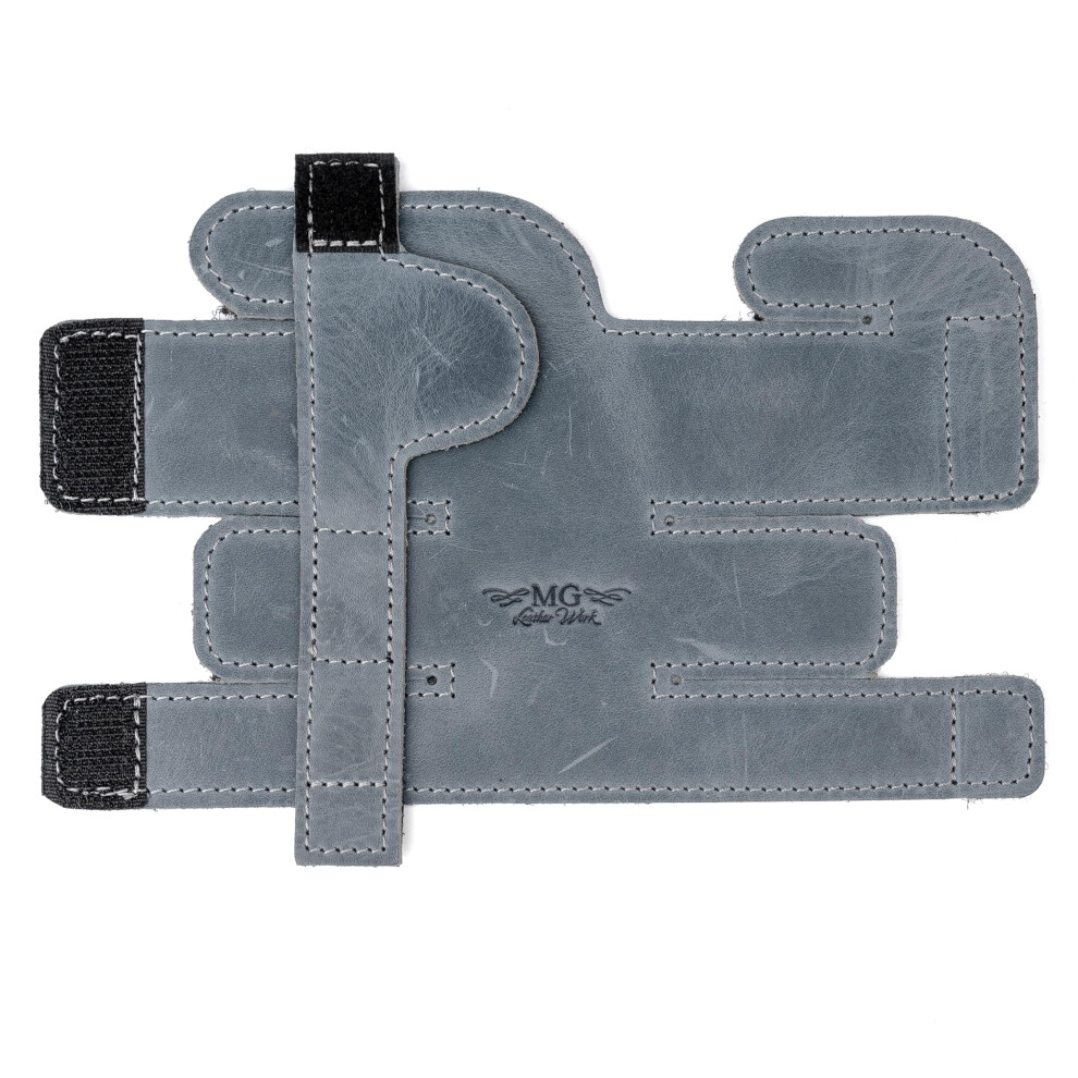 Protezione Per Valvola Tromba Xl In Vera Pelle Protettiva Per Tromba (Grigio)-image