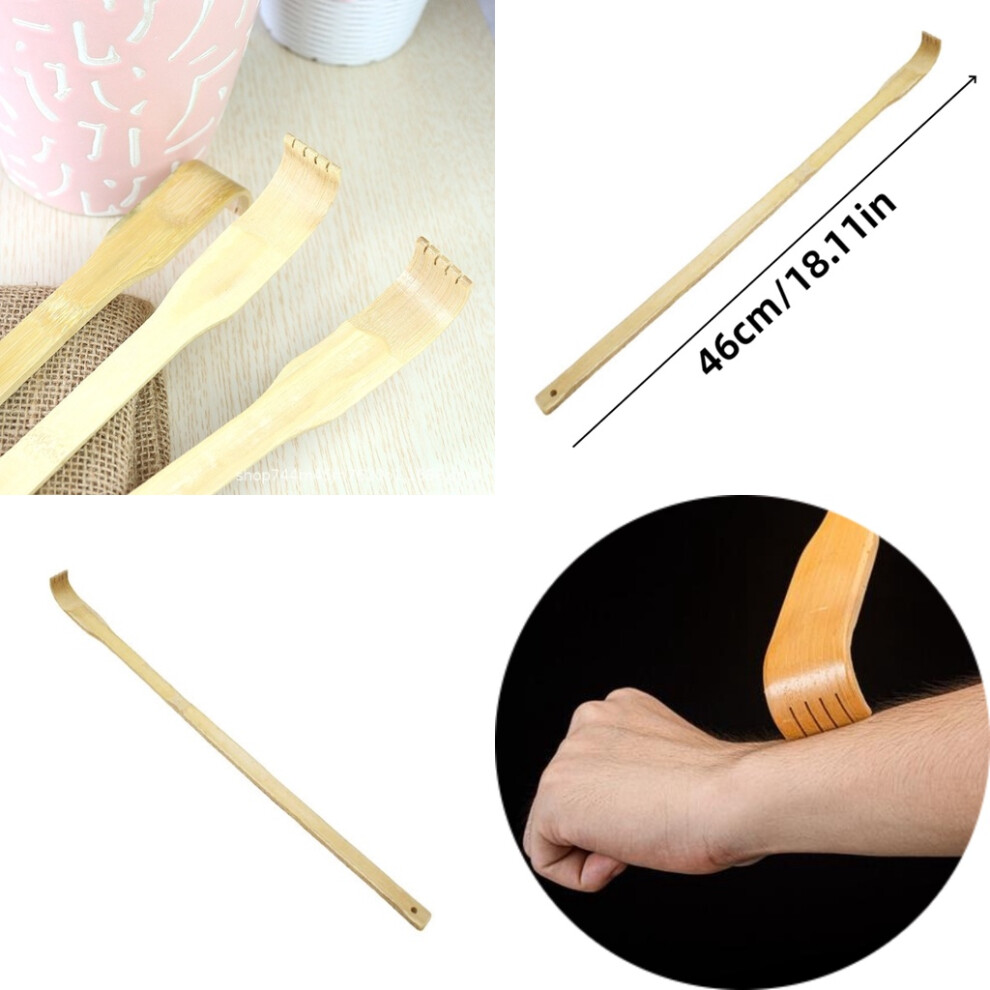 Scratcher Bamboo Back Massager Backscratcher Relieve Itching Stress Relieve Gift