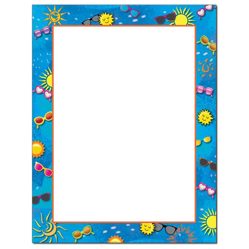 Sunny Shades brevhoved, laser- og inkjetprinterpapir (25 ark)