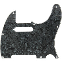 Fender Standard Telecaster Pick Guard (8 hl) 4 -lag - Black Pearl