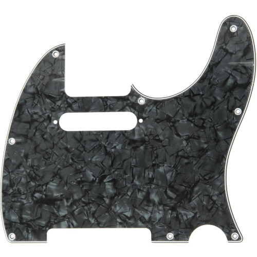 Fender Fender Standard Telecaster Pick Guard (8 Οπών) 4-Ply - Μαύρο Μαργαριτάρι