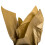 Jam Paper Tissue Paper - Gold Semi -Metallic - 10 Sheets/Pack 1