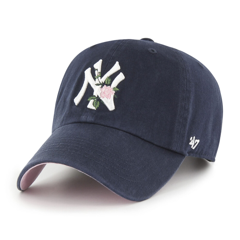Czapka Z Daszkiem 47 New York Yankees Thorn Clean Up Dad Hat - Granatowa/Rzowa-image