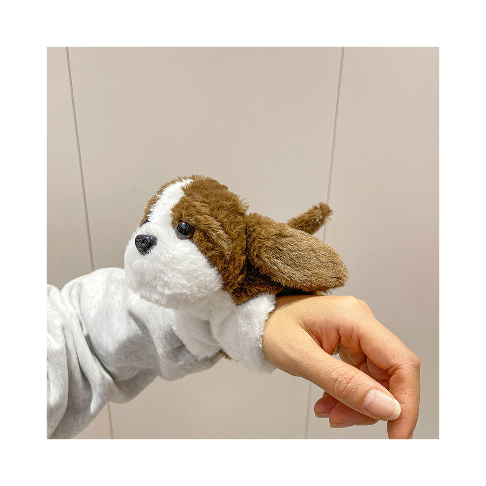 (Brown Dog) Sweet Capybara Plush Wristband Toy Adorable Stuffed Animal Figure Filling Soft With-image-OPC-PGSQ2GY-NEW