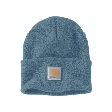 Carhartt Bonnet Tricot Cuffé pour Homme, Océan Profond/Maral d'Été, Taille Unique