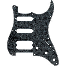 Fender Standard Stratocaster (11 hl) 4-lags fr 1-humbucking pickup och 2 enkolhmtningar (Lone Star/Fat Strat)-Black Pearl