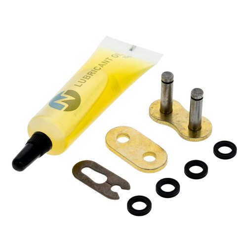 NICHE Gold 520 X-Ring Chain 72 Links With Connecting Master Link 1