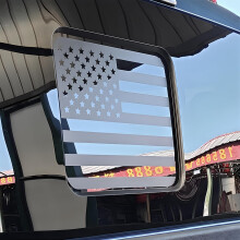 Illik Ford F150 F250 F350 2022 2023 2024 Hts Kzpso Hts Tolablak Amerikai Egyeslt llamok zszls vinyl matrica matt fekete klso tartozkokho