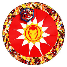 JA-RU Marvel Avengers Iron Man Soft Frisbee (1 Frisbee Disc) Flying Disc Kids Toys. Pool & Beach Games & Water Sports. Indoor & Outdoor Playgroun