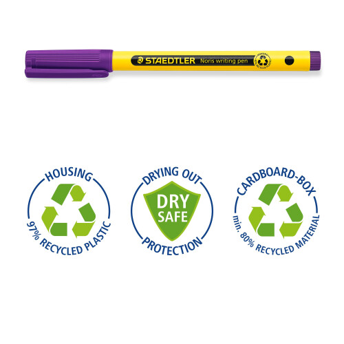Staedtler STAEDTLER Fineliner Noris writing pen violet 2