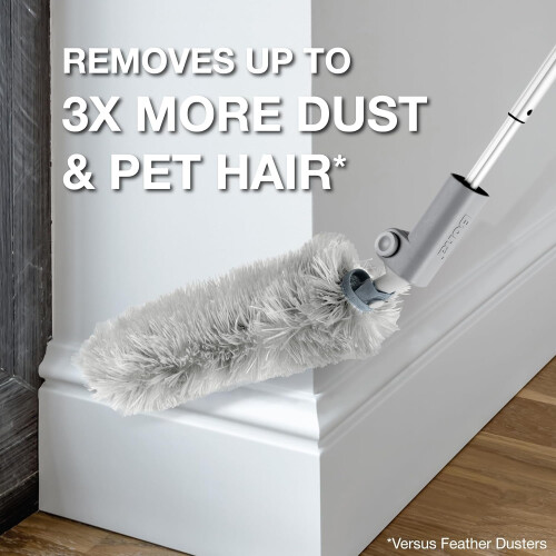 Bona Reusable Duster Refills - 2 Pack - High Performance Dusting System - Microfiber Dusters Remove Dust and Pet Hair for Whole-Home Cleaning 1