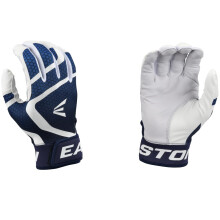 Easton | MAV GT Baseball-Schlaghandschuhe | Wei  /Marineblau | Erwachsene Gr    e M