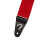 Fender Fender polypropyleen Gitaarband, Gitaaraccessoires, Leren Eindes, Rood 2