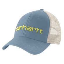 Canvas Mesh-Back Logo Graphic Cap