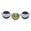 Harry Potter Harry Potter Snitch Pewter rintaneula uutuustarvike hopea 1"""" 2