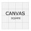 OneHippo 5Pcs/Lot 20x20CM Diamond Painting Canvas with Glue Round/Square Blank Grid Canvas Empty for Customized Projects 3