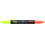 Pentel Pentel Twin Checker Dual-tip Highlighter Chisel Tip Yellow/Orange Ink Pack 12 (SLW8-GF) 1