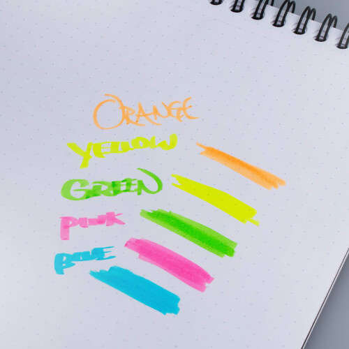Pentel Pentel Twin Checker Dual-tip Highlighter Chisel Tip Yellow/Orange Ink Pack 12 (SLW8-GF) 2