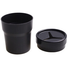BANCHELLE auts cseretart fedllel, autipari muanyag szemetes 250 ml-es (0,06 gallon) hordozhat kulcsos tollhoz 1 db