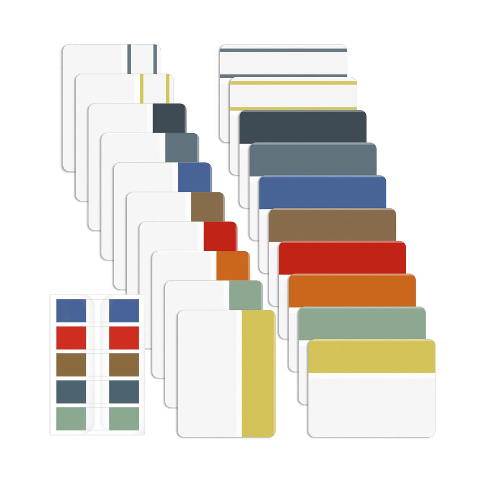 Mr. Pen- Sticky Index Tabs  500 Pcs  21 Sets  Colorful Sticky Tabs for Notebooks  Page Markers  Page Tabs for Binders  Page Tabs Sticky Tabs for Books-image-OPC-PGSQDCN-NEW