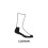 Darn Tough Standard Light Cushion Crew Socks - Herre sort XX-Large 3
