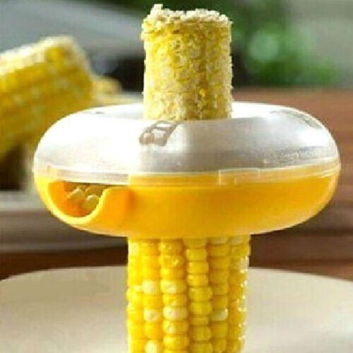 Corn Kerneler Cob Peeler Remover Cutter Stripper Onestep Kitchen Easy Tool