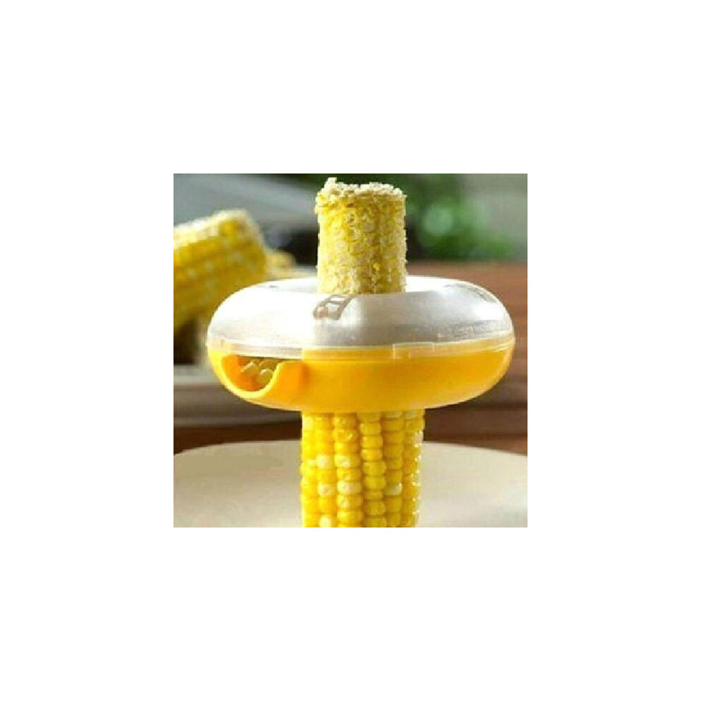 Corn Kerneler Cob Peeler Remover Cutter Stripper Onestep Kitchen Easy Tool