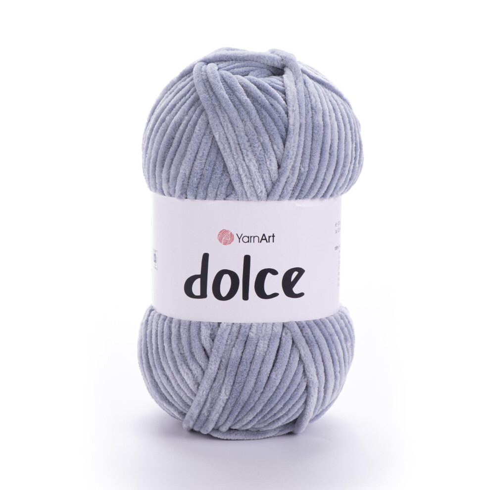 Filato Dolce Di Yarnart, Filato Super Voluminoso In Ciniglia Morbida E Vellutata - Coperta Amigurumi All'uncinetto - 100 G (3,53 Oz) 131 Iarde (7-image