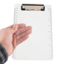 JAM PAPR Kismretu muanyag jegyzet vglapok alacsony profil fm kapoccsal - Mini (6 x 9) - tltsz - Cliptbla egyenknt elad
