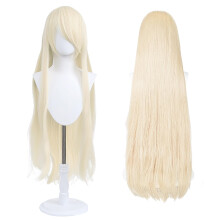 UTIEHD Parrucca Lunga 100cm / 40 Pollici, Parrucca Cosplay Anime Universale, Ideale per Feste e Halloween