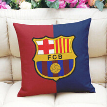 (16) Football Cushion Club Cover Liverpool Chelsea Home Decor 45x45cm Pillow Case