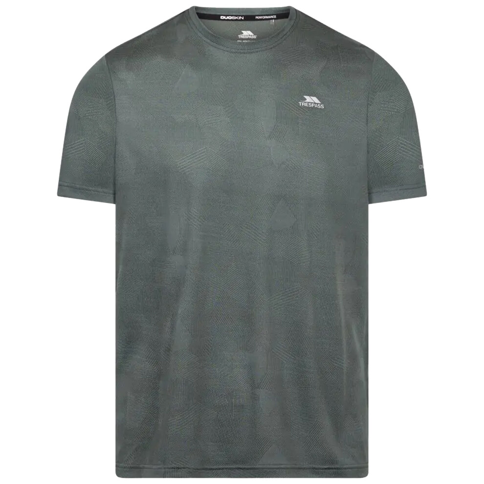 (M, Green Willow) Trespass Mens Rawsmith Active Top