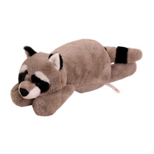 (Raccoon, 45cm/17.72in) World Plush Aurora Toy Stuffed Animal Doll Raccoon Sloth Fox Crocodile Kid Gifts