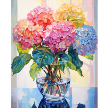 Kreuzstich-Sets mit Blumenstempel ? Bunte Kreuzstich-Sets mit Blumenmustern fur Anfanger und Erwachsene, Nadelspitze, Kreuzstichmuster, Masse, Han