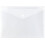 JAM PAPER Plastic Envelopes with Snap Closure - Letter Booklet - 9 3/4 x 13 - Clear - 3/Pack 1