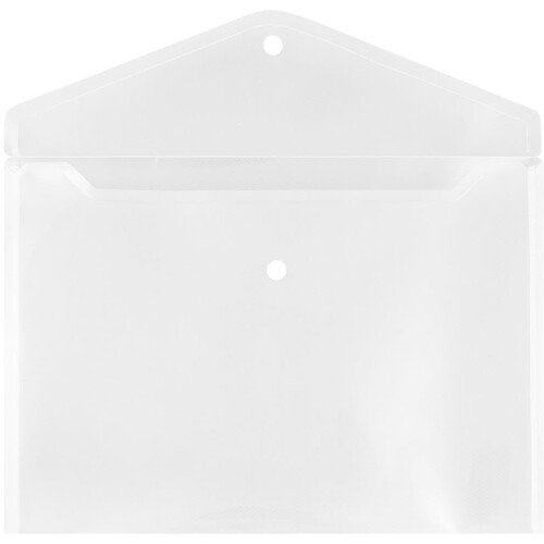 JAM PAPER Plastic Envelopes with Snap Closure - Letter Booklet - 9 3/4 x 13 - Clear - 3/Pack 2