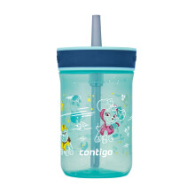 Contigo Leighton Vaso con Pajita, 414 ml, Jade Vine PAW Patrol