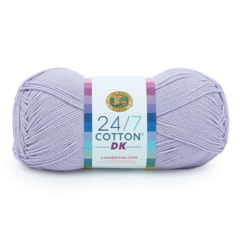 Lion Brand Yarn 24/7 Cotton DK Yarn  Desert Lily