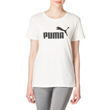 Maglietta PUMA Essentials da donna bianca X-Small