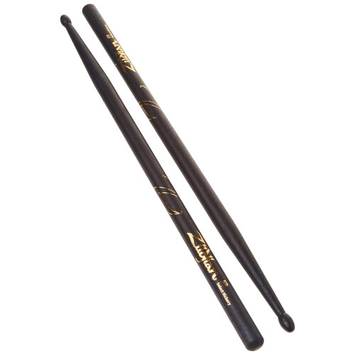 Avedis Zildjian Company 5B Nylon Black Drumsticks 1
