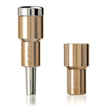 Trompet mundstykket booster kgubrass. Specialfremstillet rakettrompet booster kgu rå messingfarve
