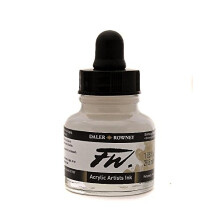 Pote de tinta acrlica Daler Rowney FW Artists de 29,5 ml - ouro cintilante
