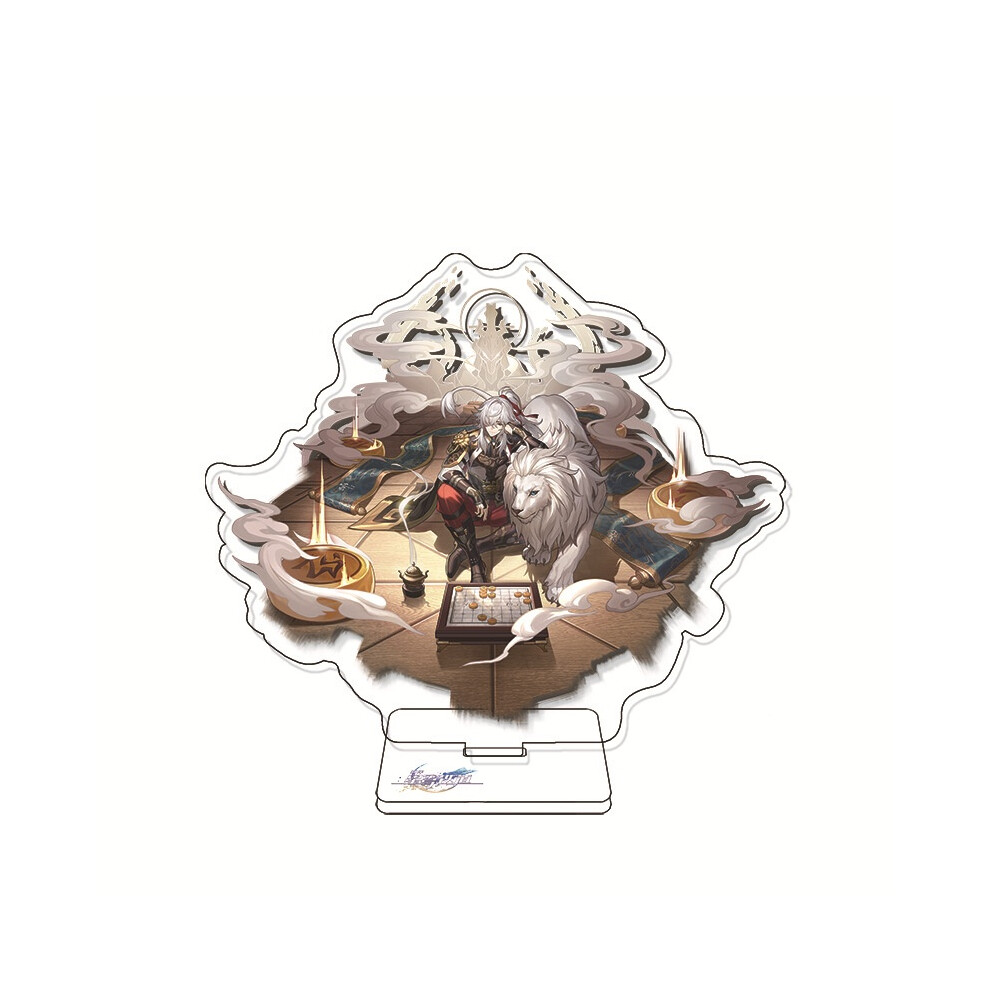 (Jing Yuan) Rail Star Honkai Bailu Cartoon Acrylic Figure Stand Character Decoration Game