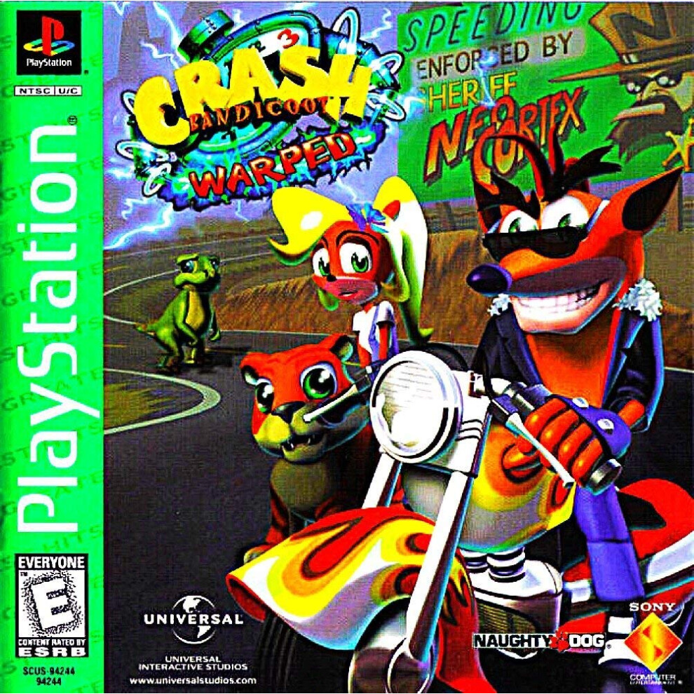 Crash Bandicoot 3: Warped (Renewed) 760575938862