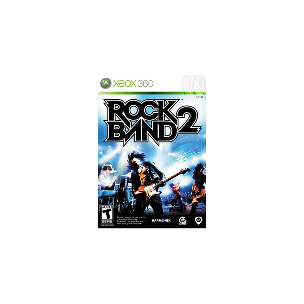 Rock Band 2 - Xbox 360 (Game Only) (Renewed) 683193428822