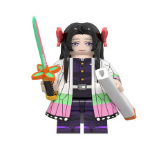 (Style G) Tanjiro Demon Slayer Minifigures Nezuko Building Block Puzzle Toy Kids Gifts
