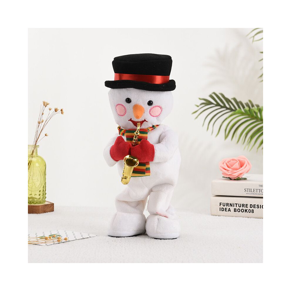 (Snowman) Christmas Dancing Singing Tree Electric Toy Santa Claus Reindeer Xmas Kids Gifts