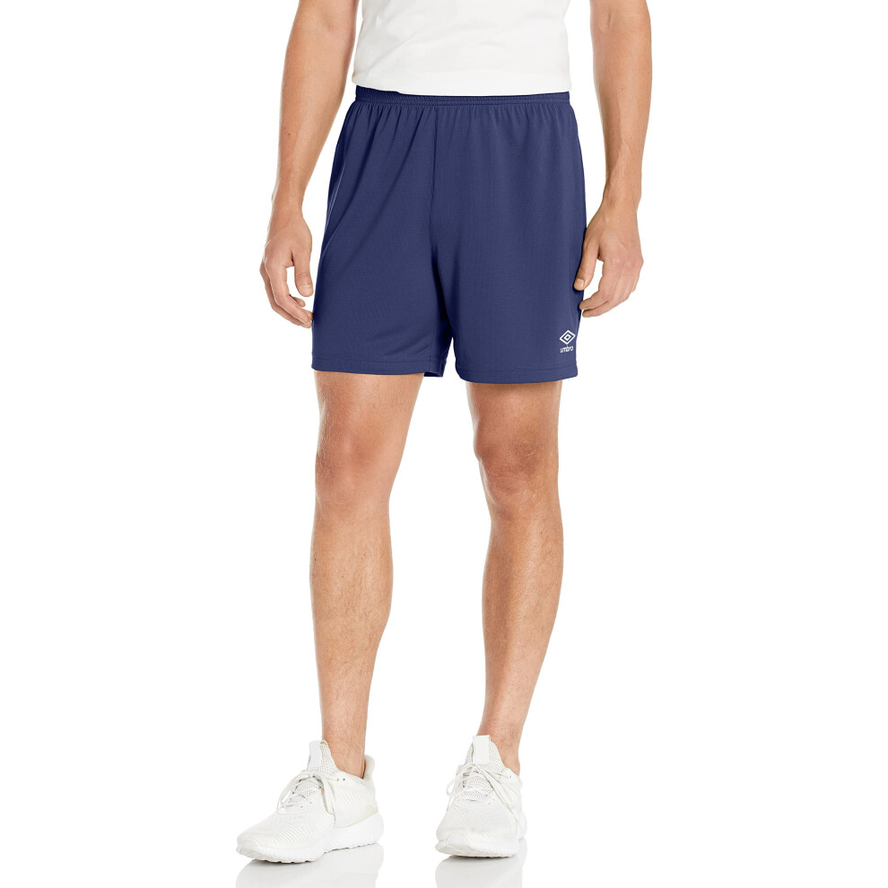 Umbro unisex child Field Shorts  Navy  Medium US