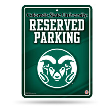Rico Industries NCAA Colorado State Ramsin 8,5 tuuman x 11 tuuman metallinen pys   k   intikyltti D?cor
