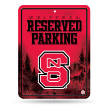 Rico Industries NCAA North Carolina State Wolfpack 8,5 tuuman x 11 tuuman metallinen pys   k   intikyltti D?cor